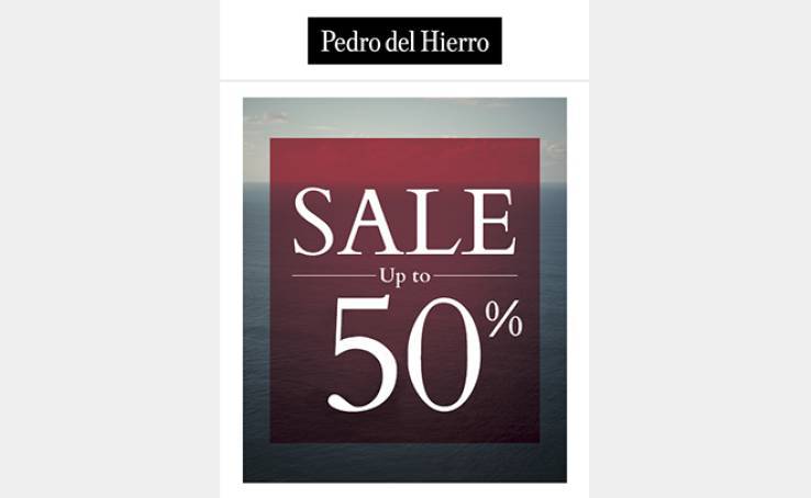 РОЗПРОДАЖ до -50% в бутіку Pedro del Hierro!