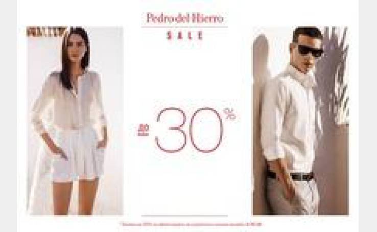 Розпродаж у магазині Pedro del Hierro!