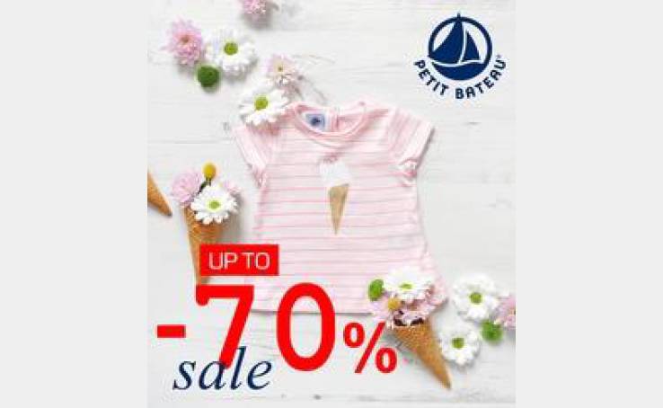 ЗНИЖКИ ДО 70% В PETIT BATEAU