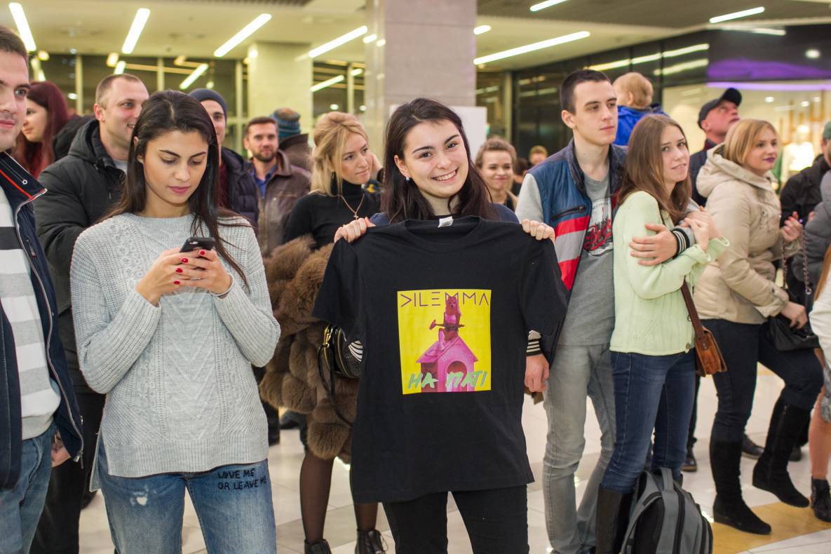 Группа Dilemma в ТРЦ Gulliver image-27