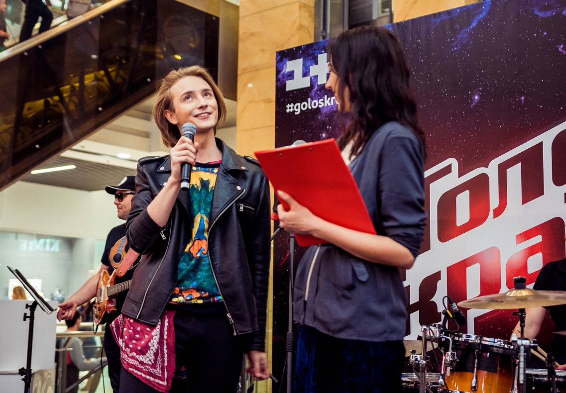 Участники шоу &quot;Голос&quot; в ТРЦ Гулливер! image-77