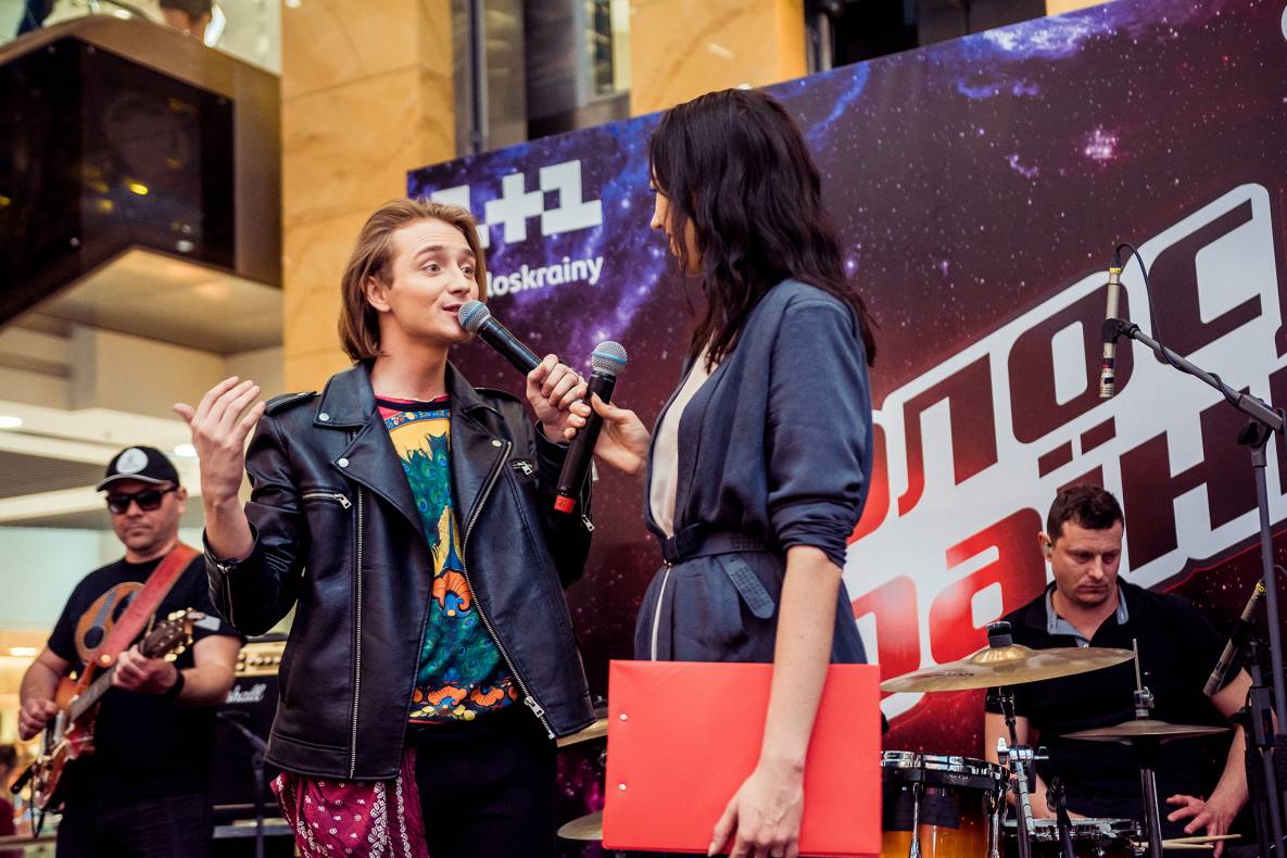 Участники шоу &quot;Голос&quot; в ТРЦ Гулливер! image-78