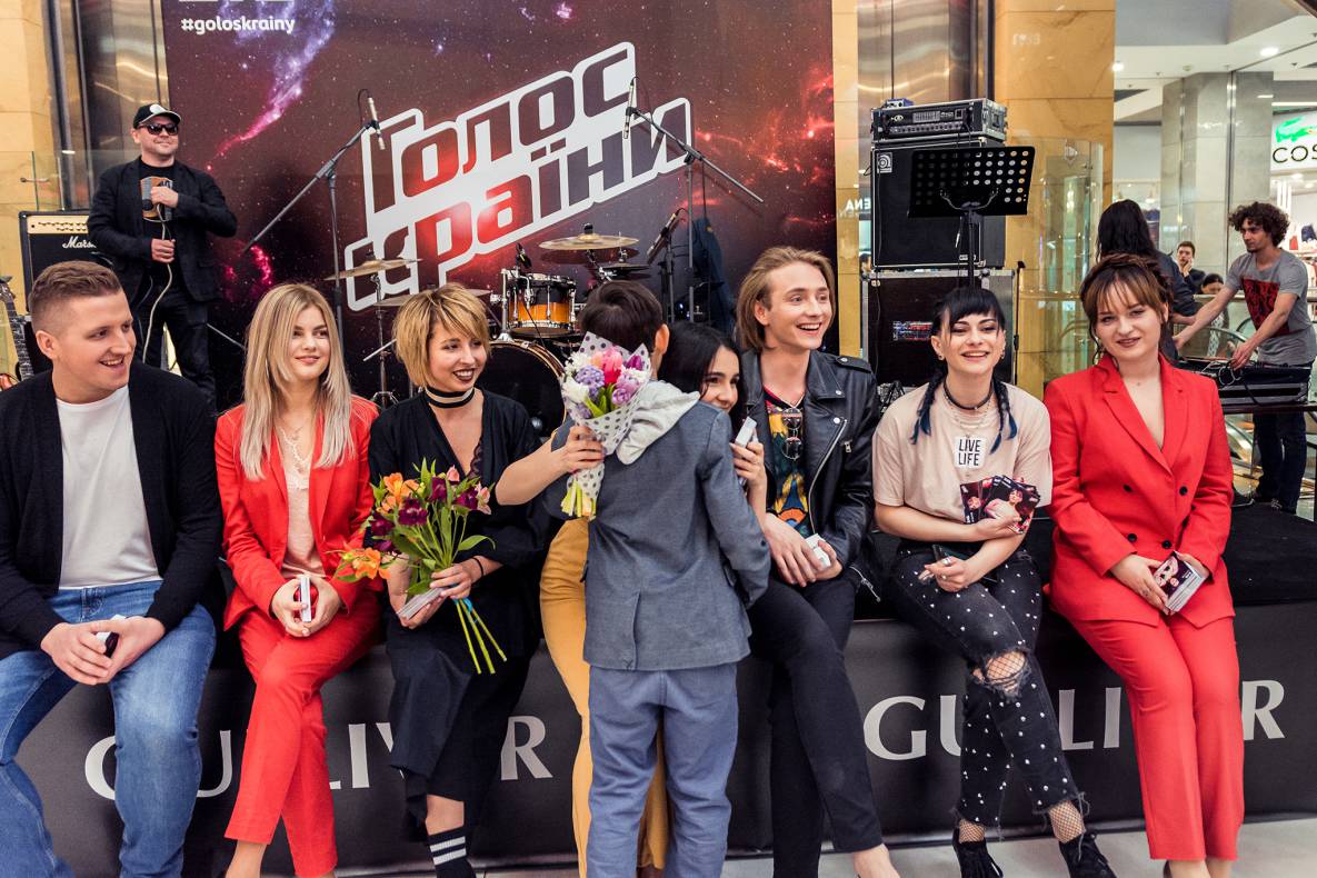 Участники шоу &quot;Голос&quot; в ТРЦ Гулливер! image-88