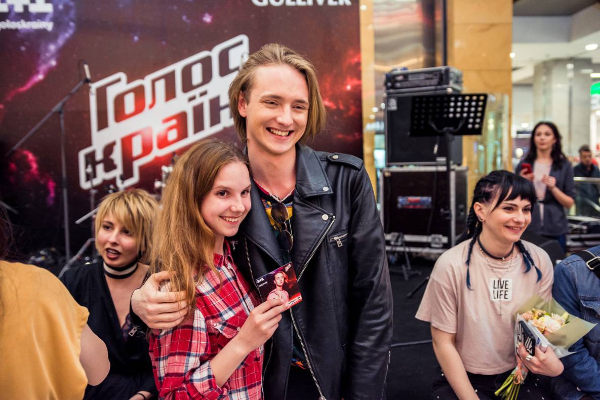 Участники шоу &quot;Голос&quot; в ТРЦ Гулливер! image-108