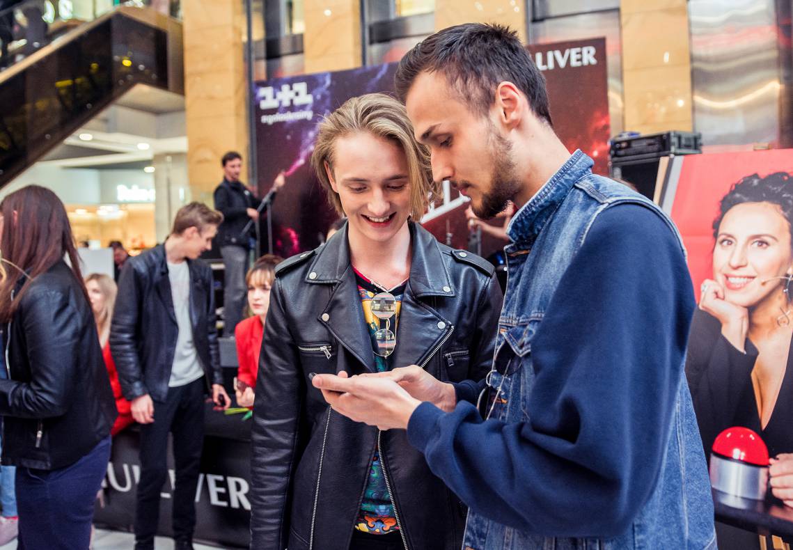 Участники шоу &quot;Голос&quot; в ТРЦ Гулливер! image-125