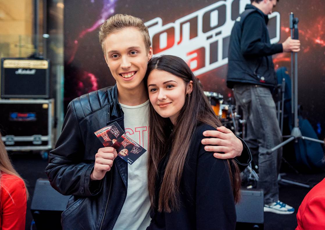Участники шоу &quot;Голос&quot; в ТРЦ Гулливер! image-127
