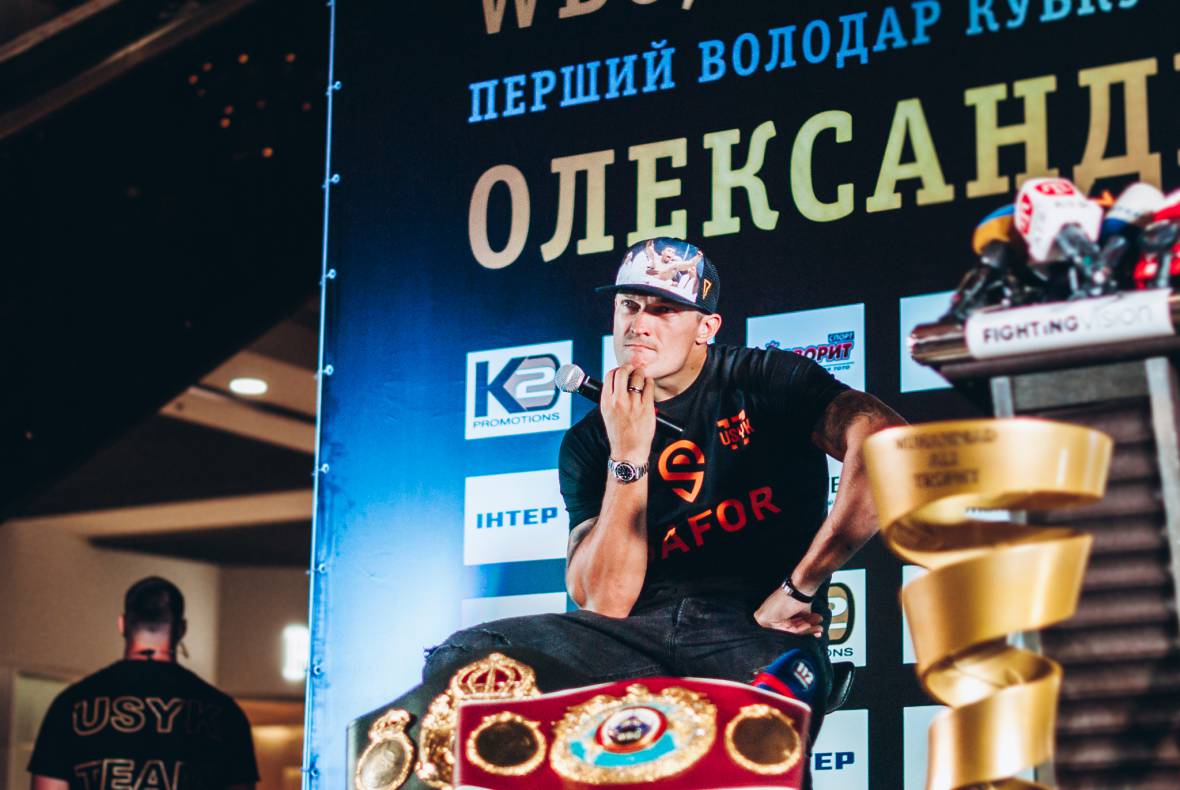 Press conference with Alexander Usyk image-64