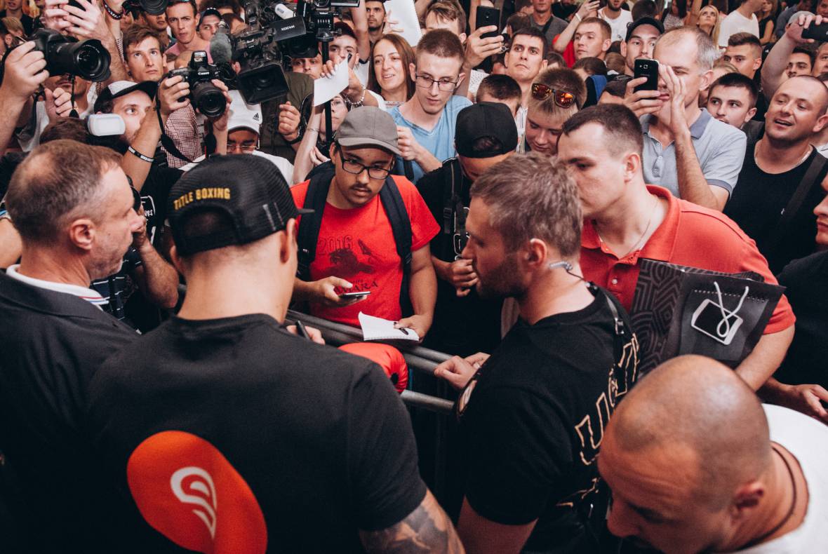 Press conference with Alexander Usyk image-95