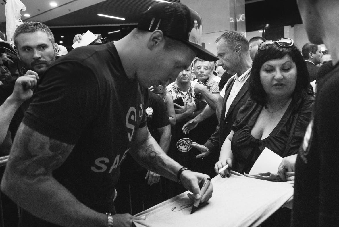 Press conference with Alexander Usyk image-94