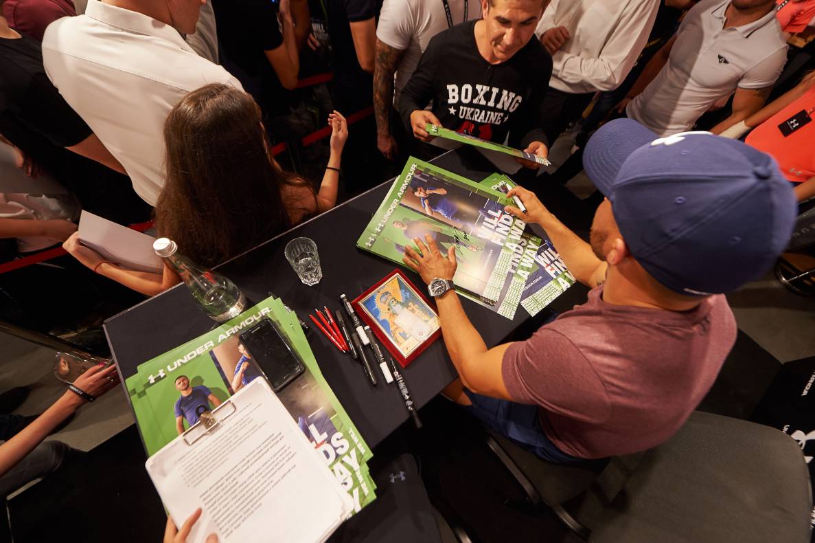 Autograph session of Vasily Lomachenko image-197