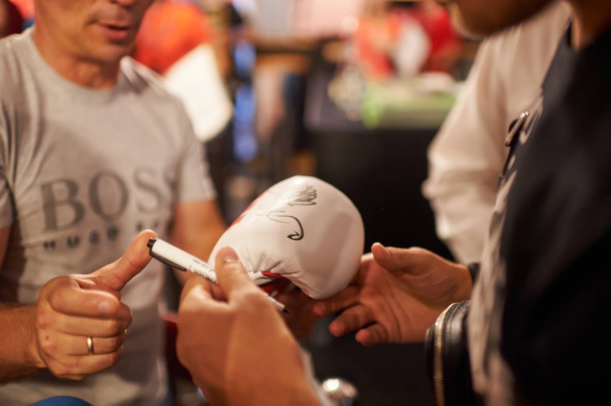 Autograph session of Vasily Lomachenko image-207