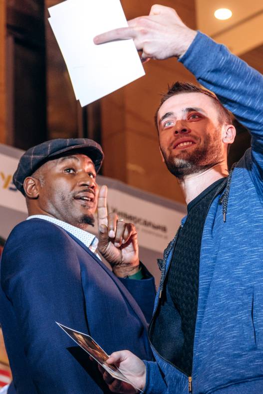 Зустріч з легендами світового боксу — Холіфілдом, Льюїсом та Кличком image-83