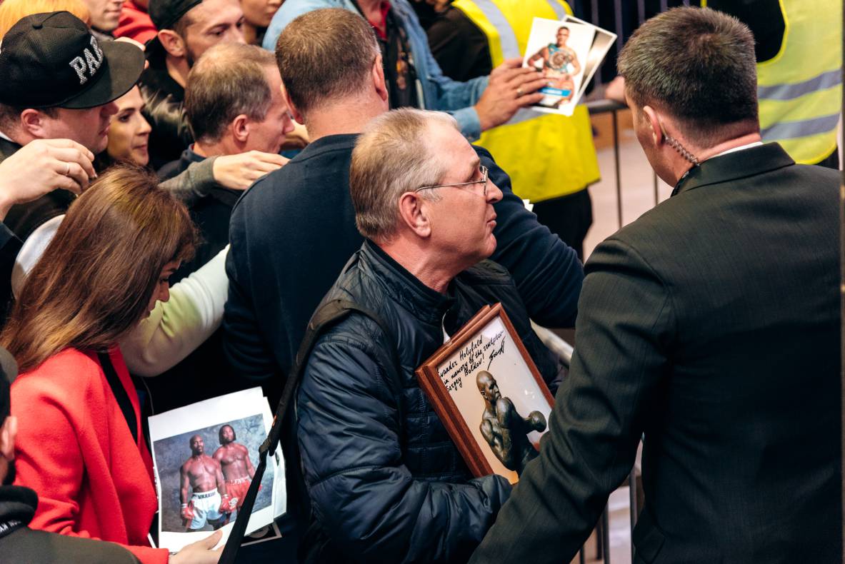 Зустріч з легендами світового боксу — Холіфілдом, Льюїсом та Кличком image-156