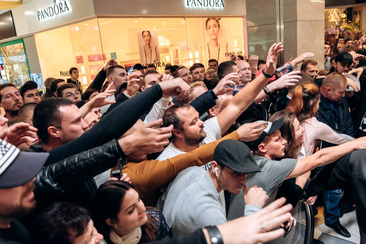 Зустріч з легендами світового боксу — Холіфілдом, Льюїсом та Кличком image-158