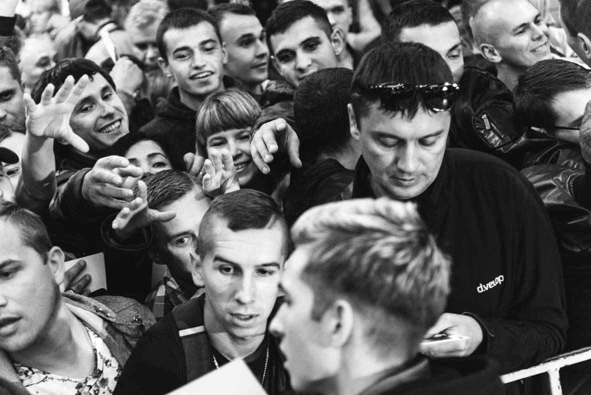 Зустріч з легендами світового боксу — Холіфілдом, Льюїсом та Кличком image-190