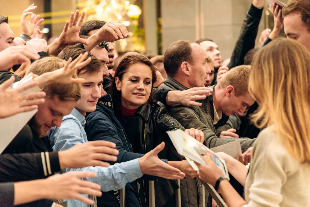 Зустріч з легендами світового боксу — Холіфілдом, Льюїсом та Кличком image-205