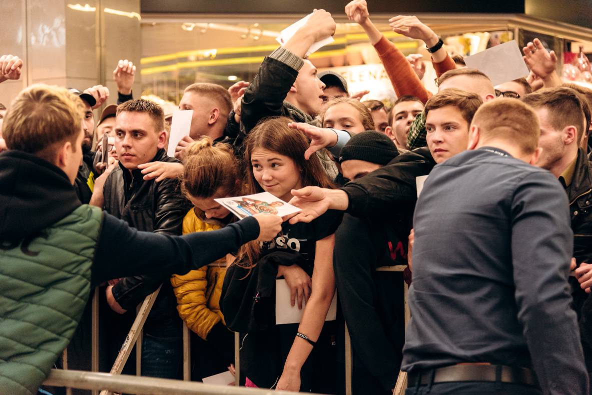 Зустріч з легендами світового боксу — Холіфілдом, Льюїсом та Кличком image-206