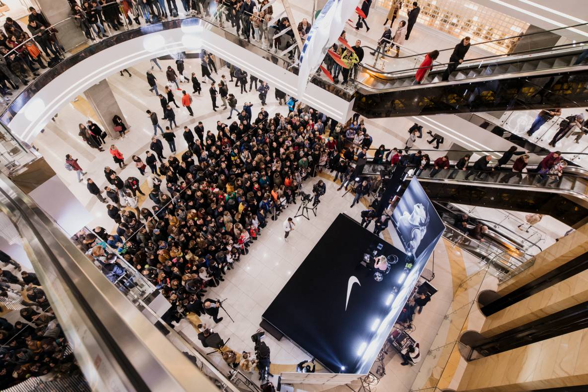 Відкрита зустріч з Еліною Світоліною у ТРЦ Gulliver image-25