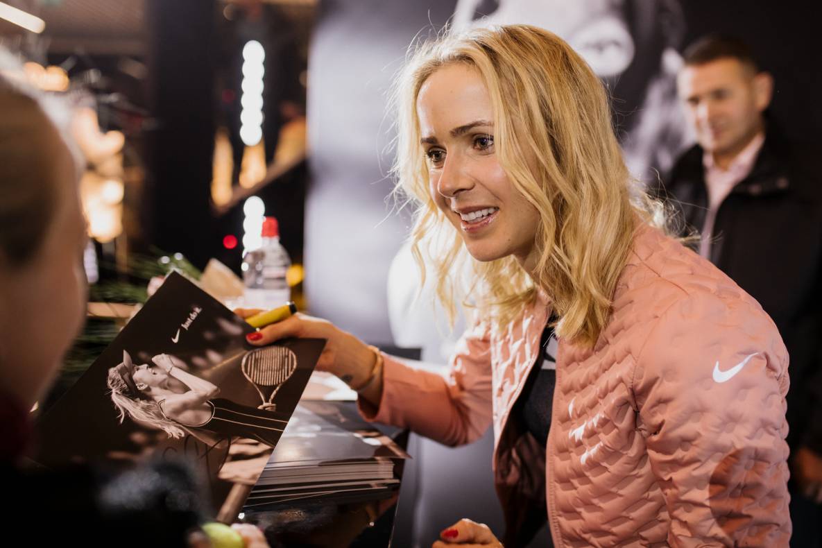 Відкрита зустріч з Еліною Світоліною у ТРЦ Gulliver image-44