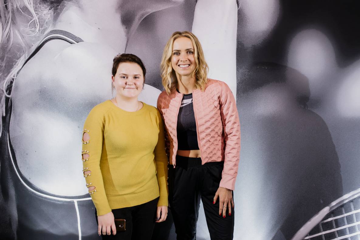 Відкрита зустріч з Еліною Світоліною у ТРЦ Gulliver image-73