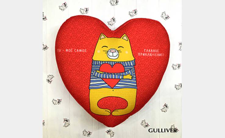 Ярмарка ко Дню всех влюбленных в ТРЦ Gulliver