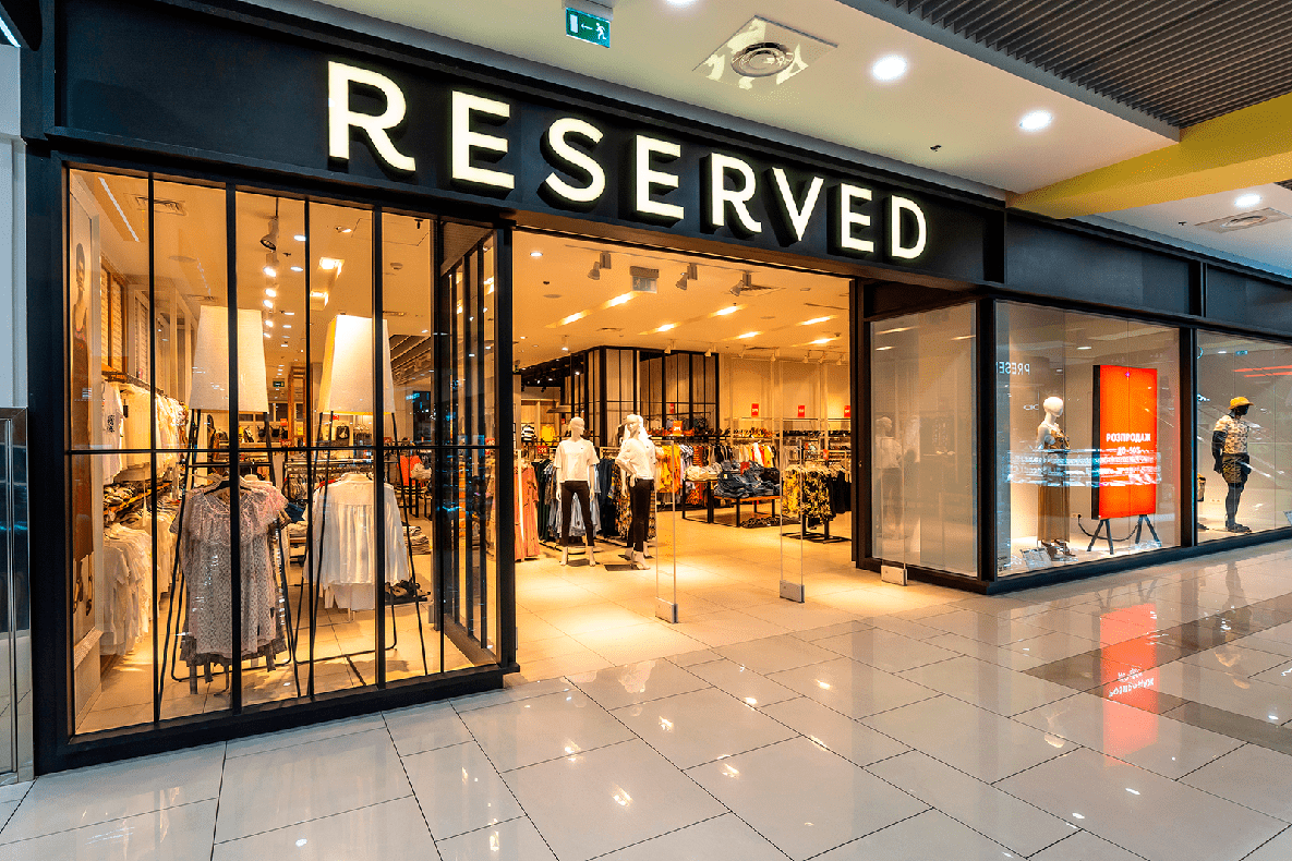 🏅Shop RESERVED in the center of Kiev in the Gulliver shopping center