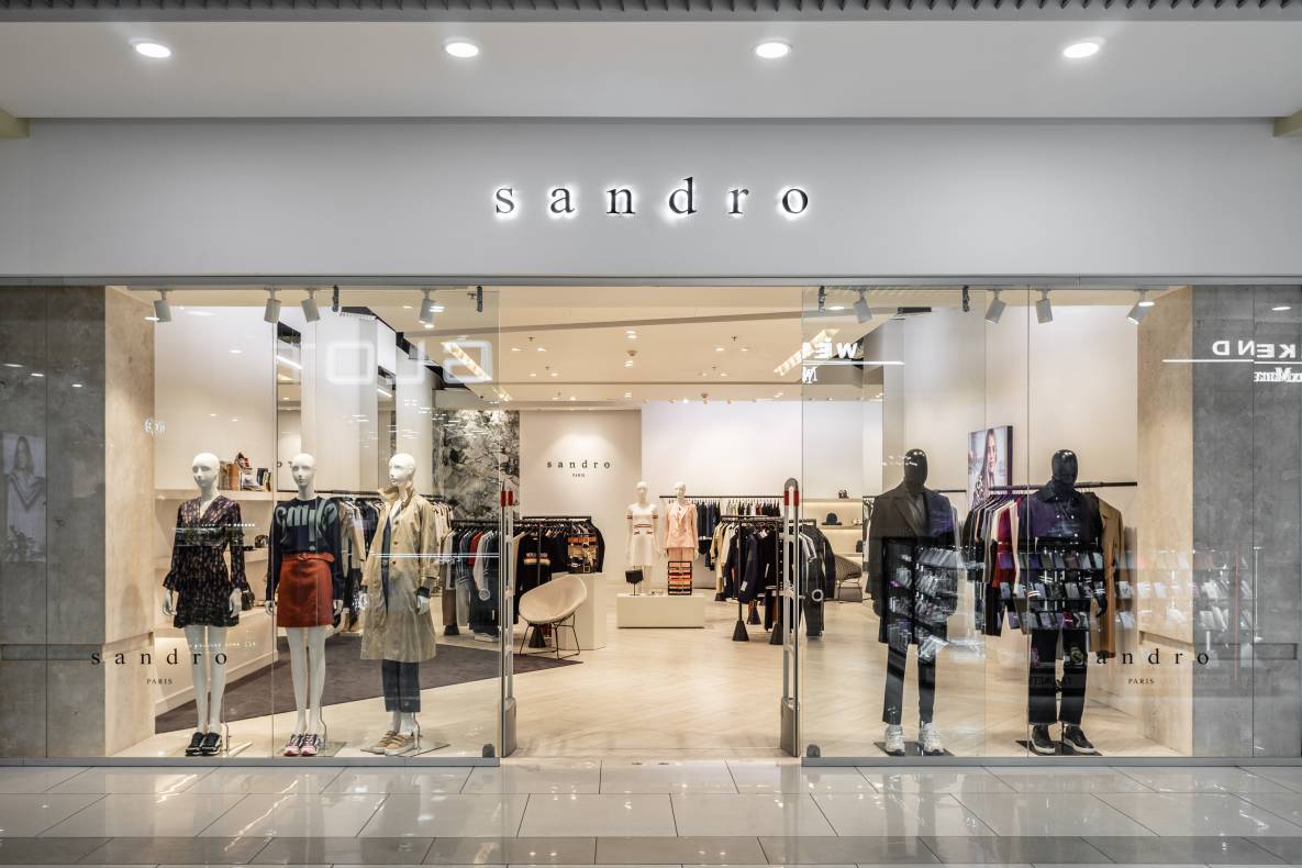 🏅Shop Sandro in the center of Kiev in the Gulliver shopping center