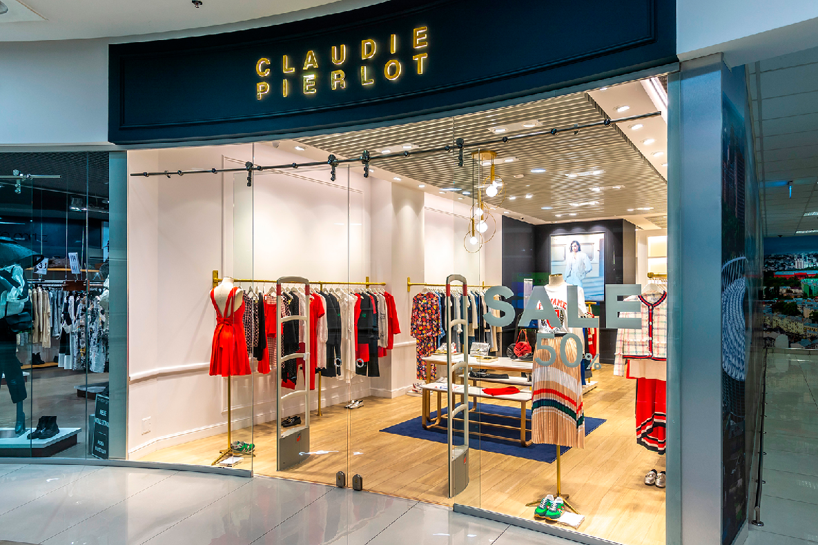 Shop Claudie Pierlot in the center of Kiev in the Gulliver