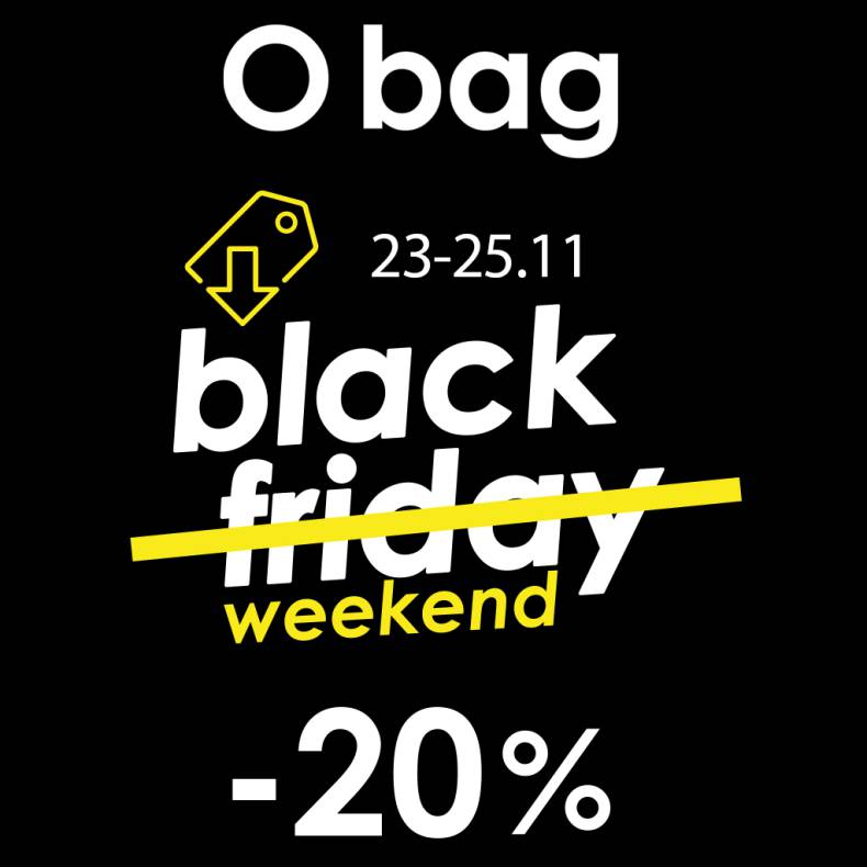 O bag объявляется Black Weekend! image-0