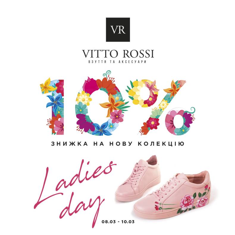 In VITTO ROSSI discounts on the new collection -10% image-0