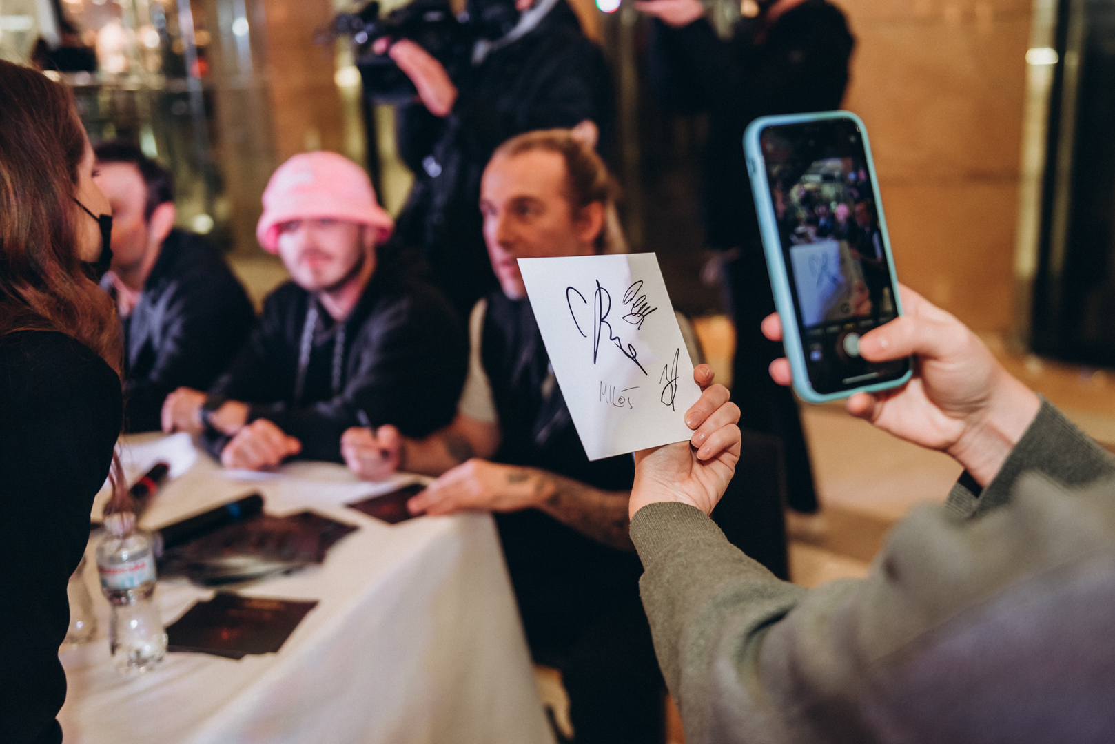 An autograph session of the Okean Elzy and Kalush image-23