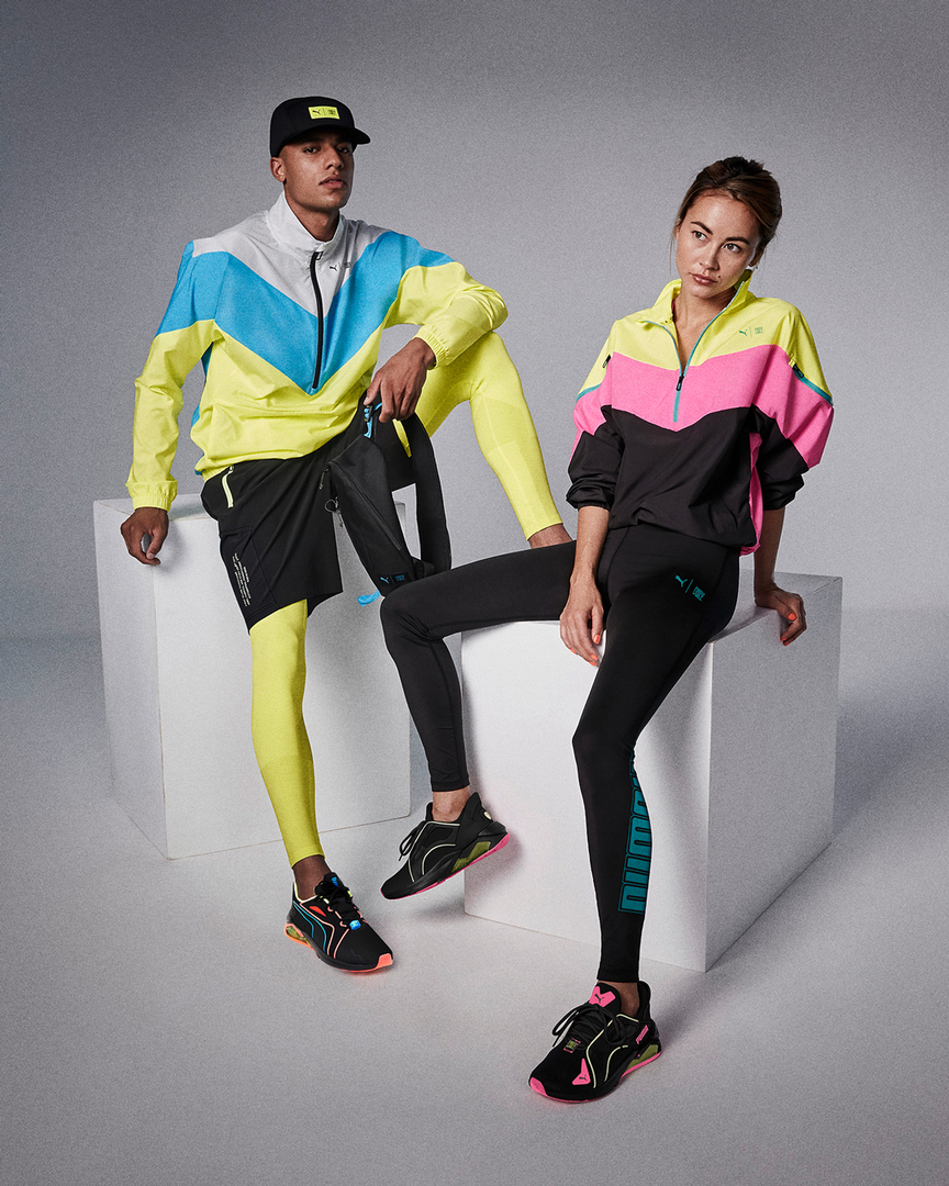 Together with the global brand FIRST MILE, PUMA presents a new running collection made of recycled plastic. image-1