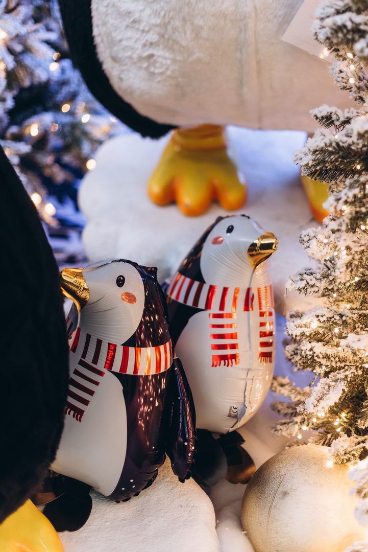 New Year&#039;s decor 2024 in the Gulliver shopping center image-29