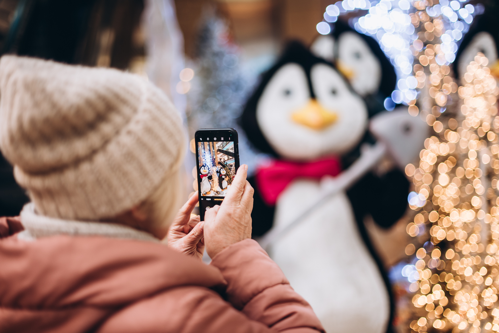 New Year&#039;s decor 2024 in the Gulliver shopping center image-30