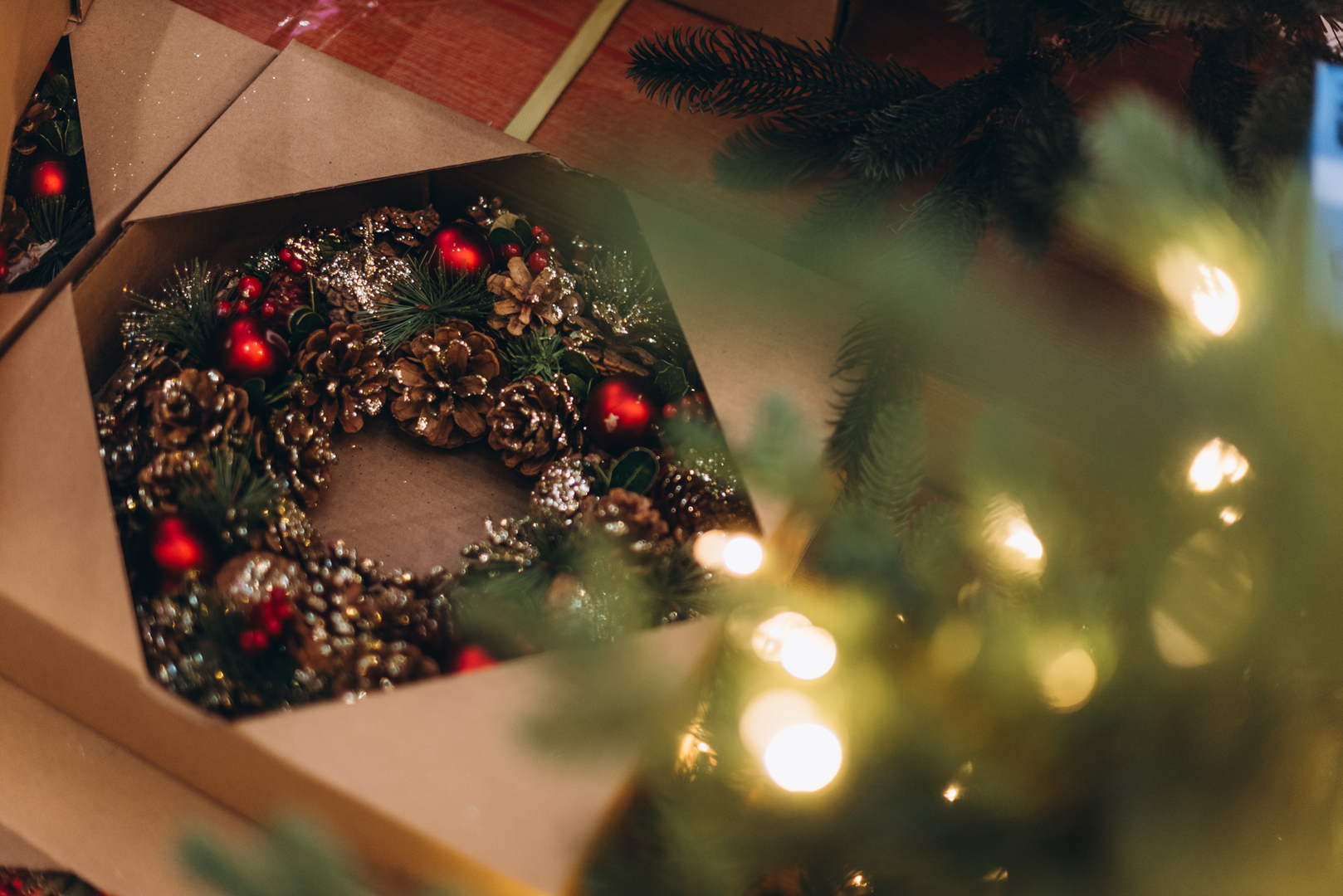 New Year&#039;s decor 2024 in the Gulliver shopping center image-31