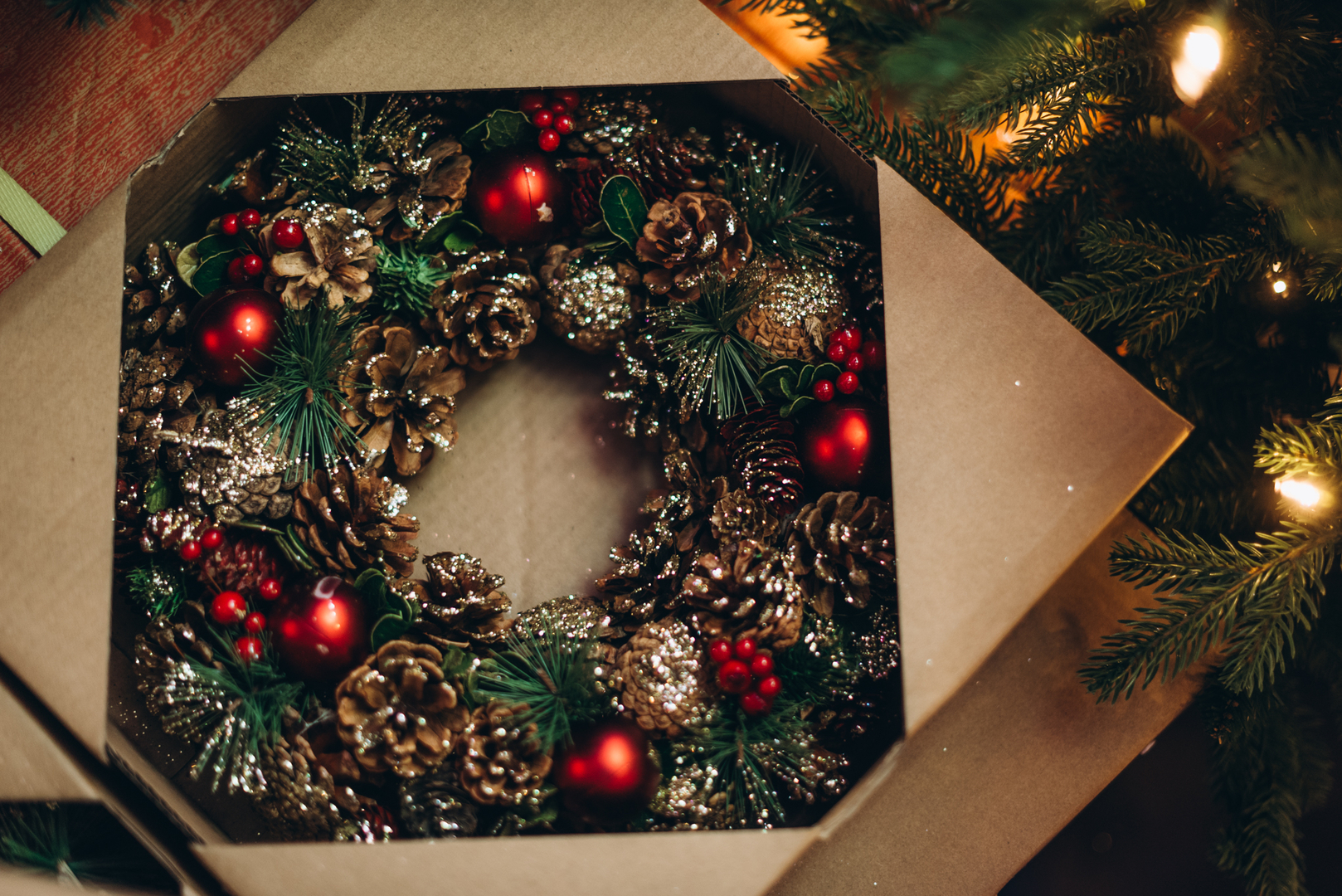 New Year&#039;s decor 2024 in the Gulliver shopping center image-52