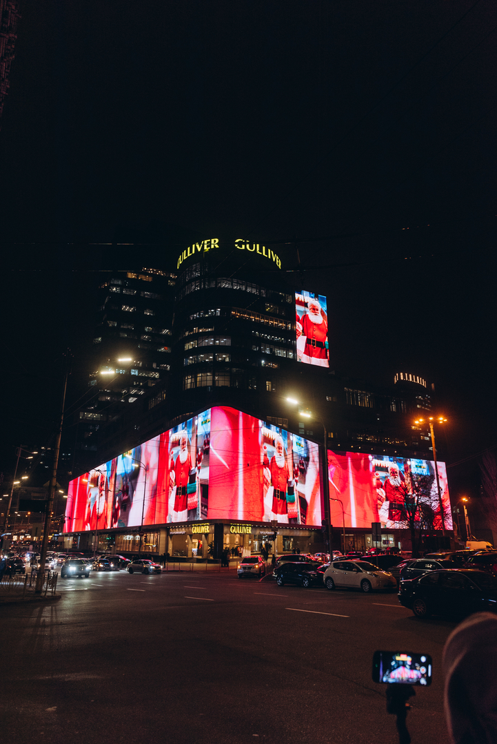 New Year&#039;s decor 2024 in the Gulliver shopping center image-71