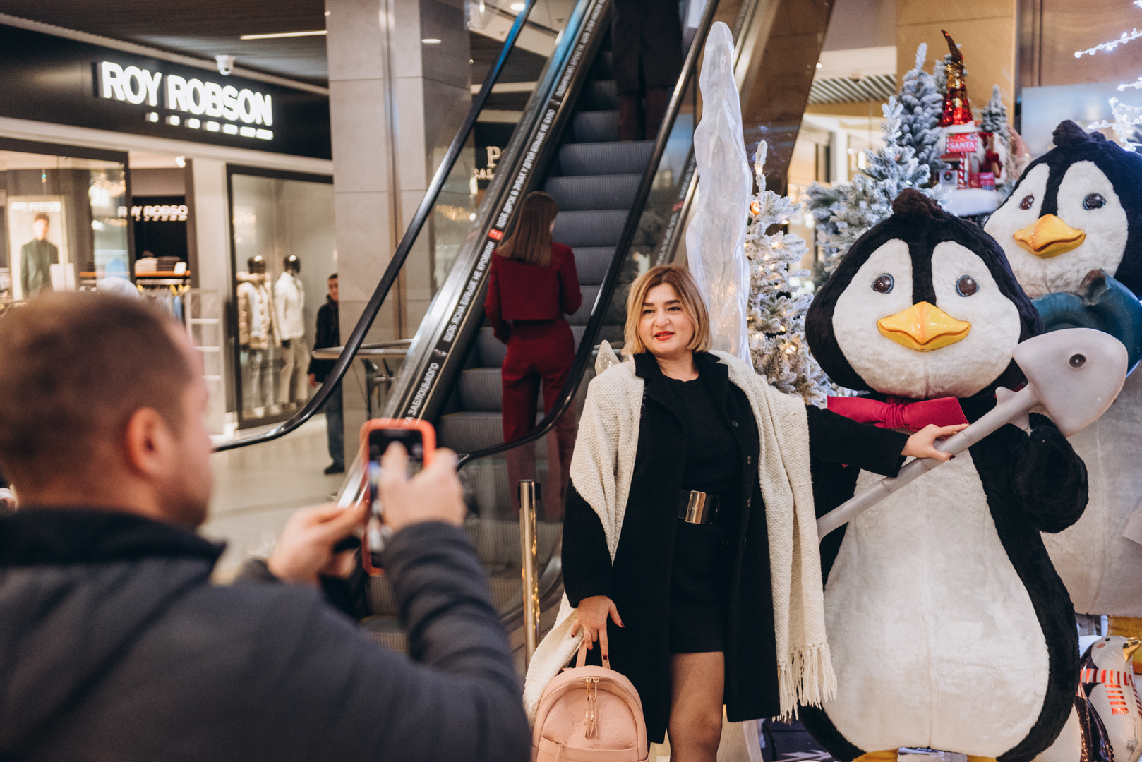 New Year&#039;s decor 2024 in the Gulliver shopping center image-85