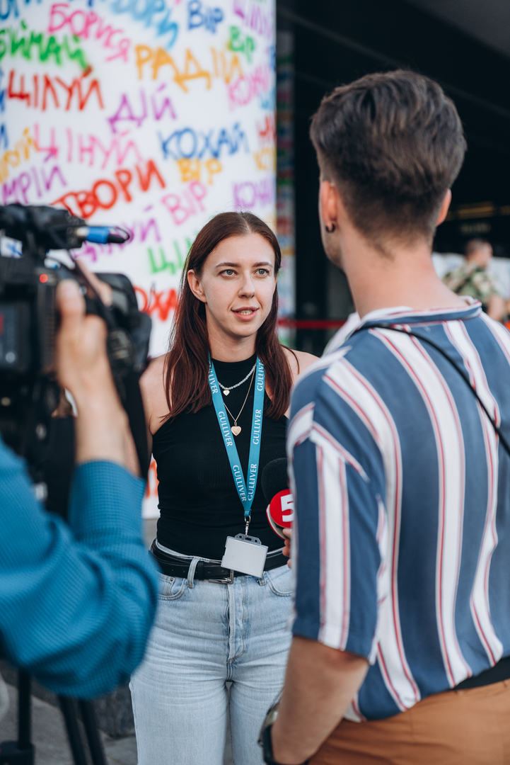 Арт-перформанс від Соні Морозюк в ТРЦ Gulliver image-3