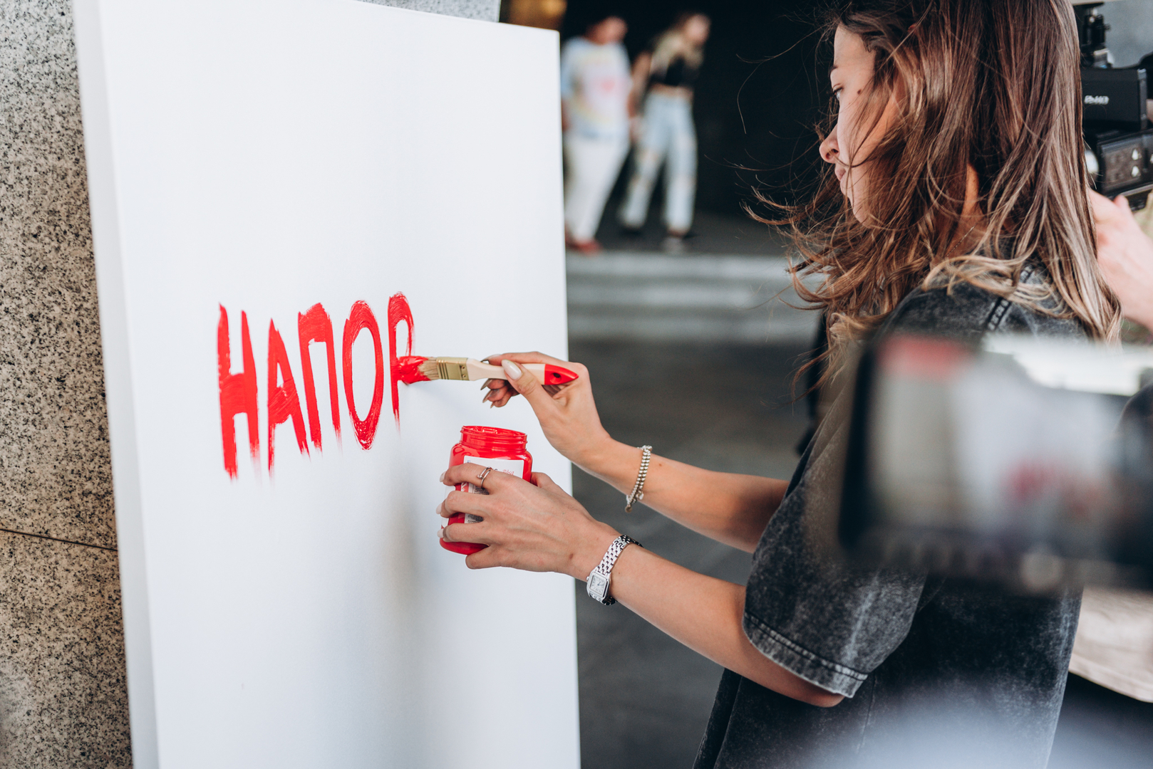 Арт-перформанс від Соні Морозюк в ТРЦ Gulliver image-18