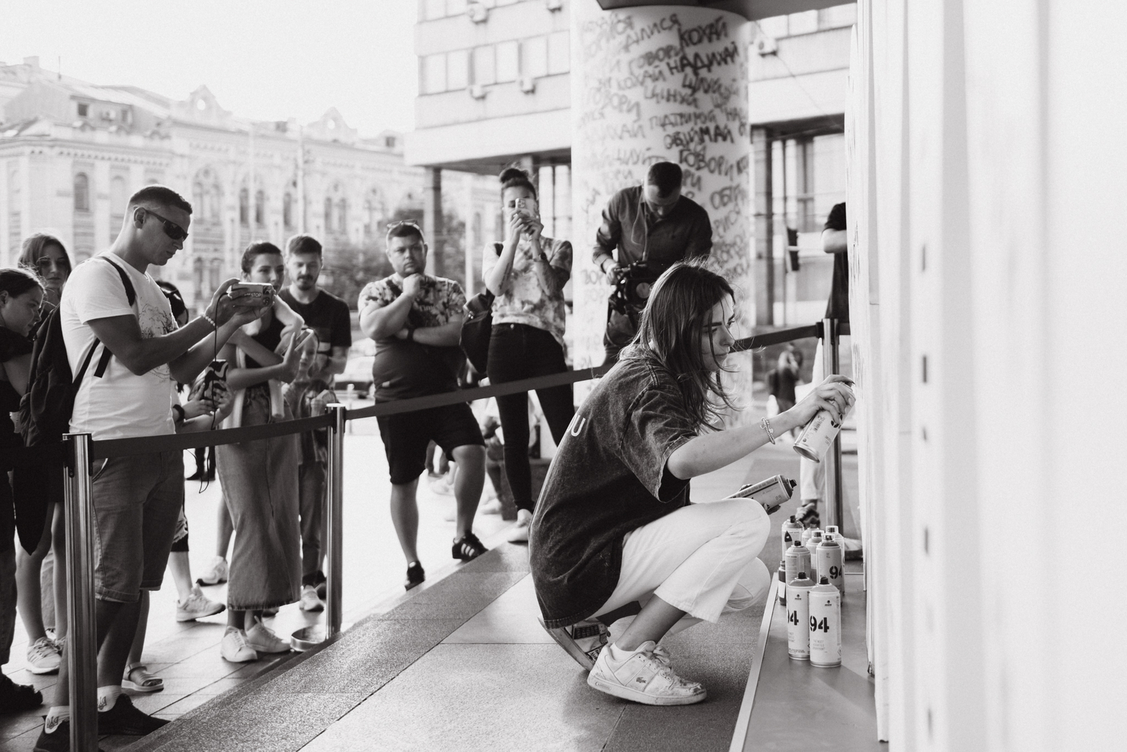 Арт-перформанс від Соні Морозюк в ТРЦ Gulliver image-34