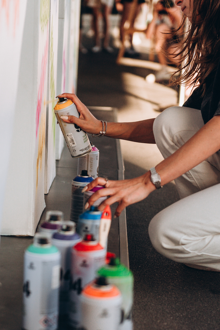 Арт-перформанс від Соні Морозюк в ТРЦ Gulliver image-37