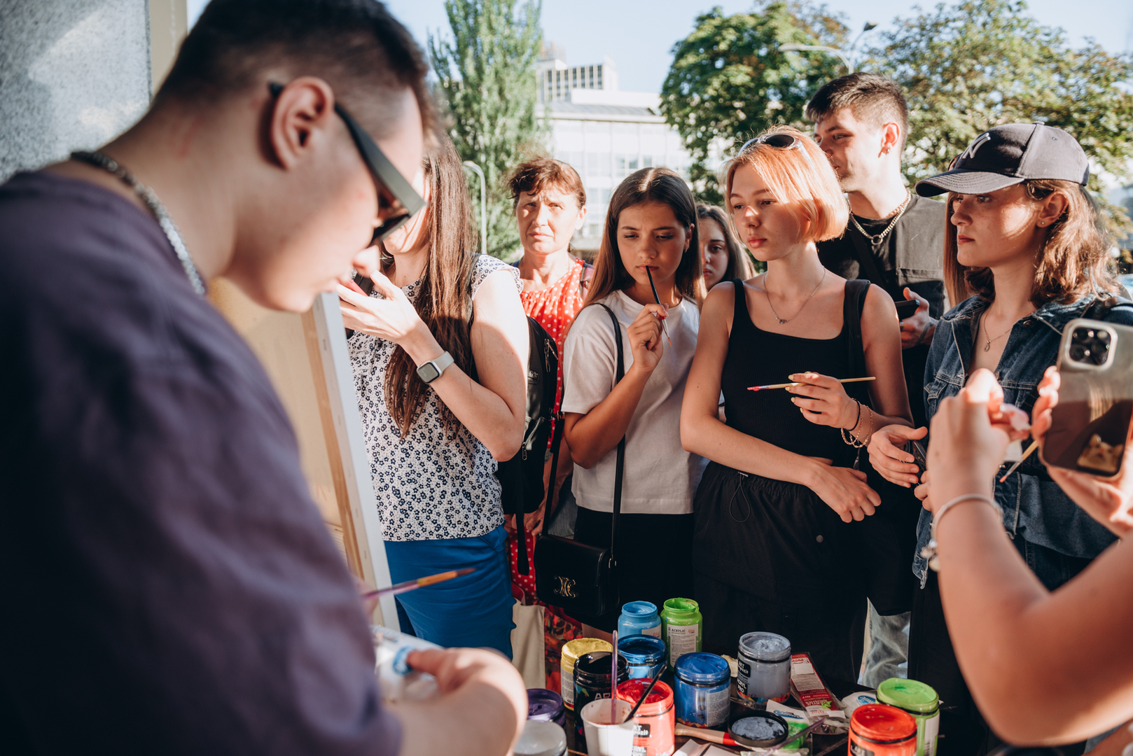 Арт-перформанс від Соні Морозюк в ТРЦ Gulliver image-40