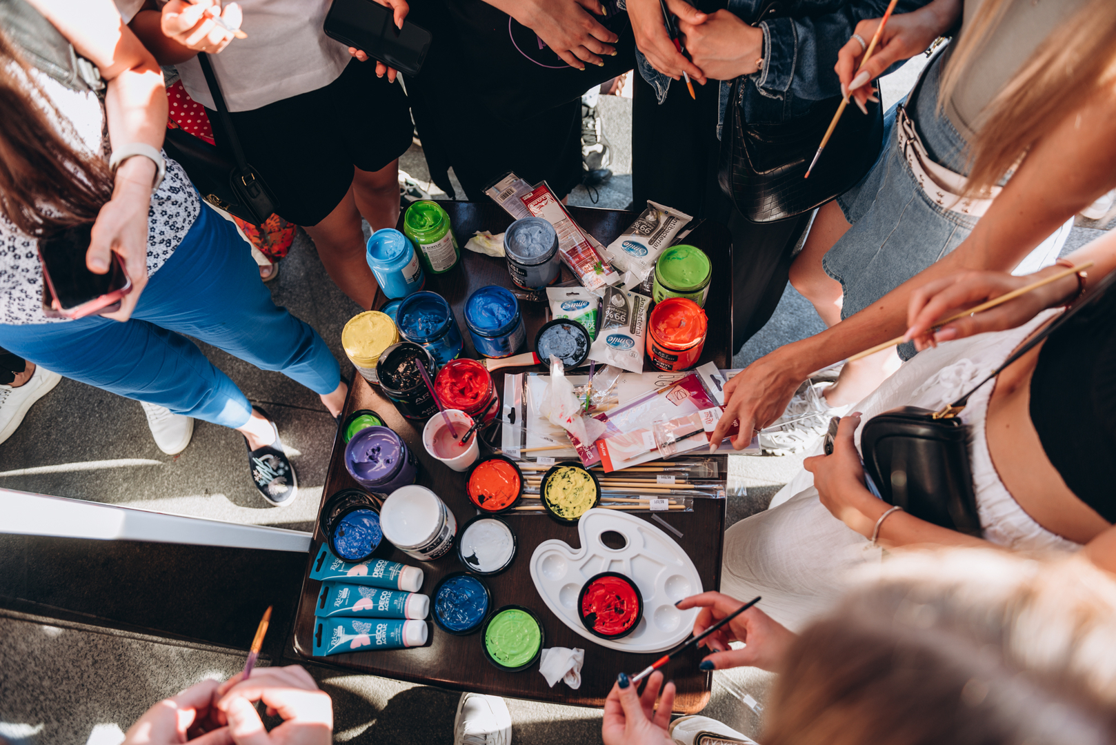 Арт-перформанс від Соні Морозюк в ТРЦ Gulliver image-42