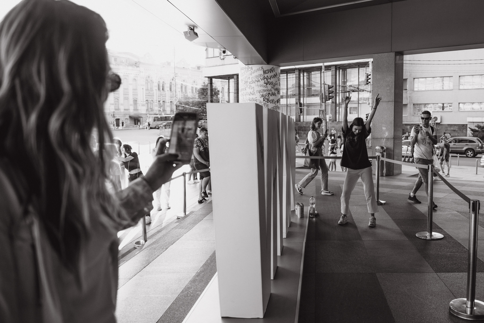 Арт-перформанс від Соні Морозюк в ТРЦ Gulliver image-44