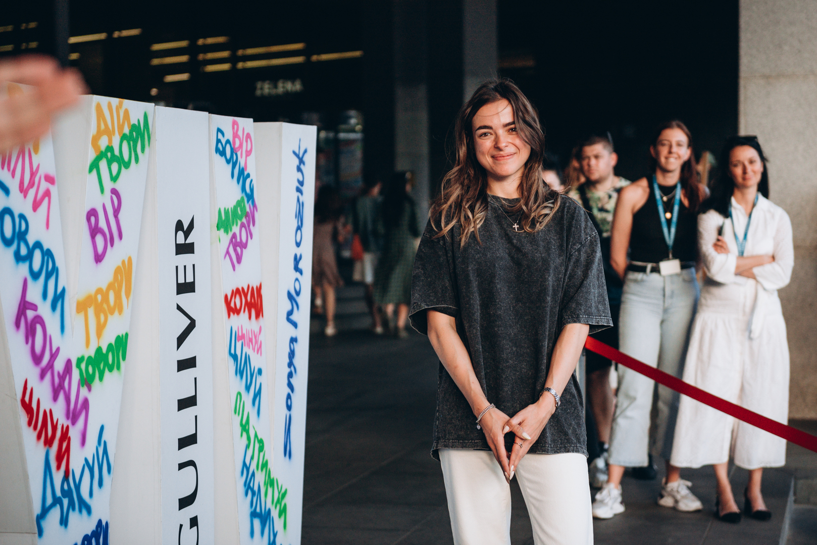 Арт-перформанс від Соні Морозюк в ТРЦ Gulliver image-75