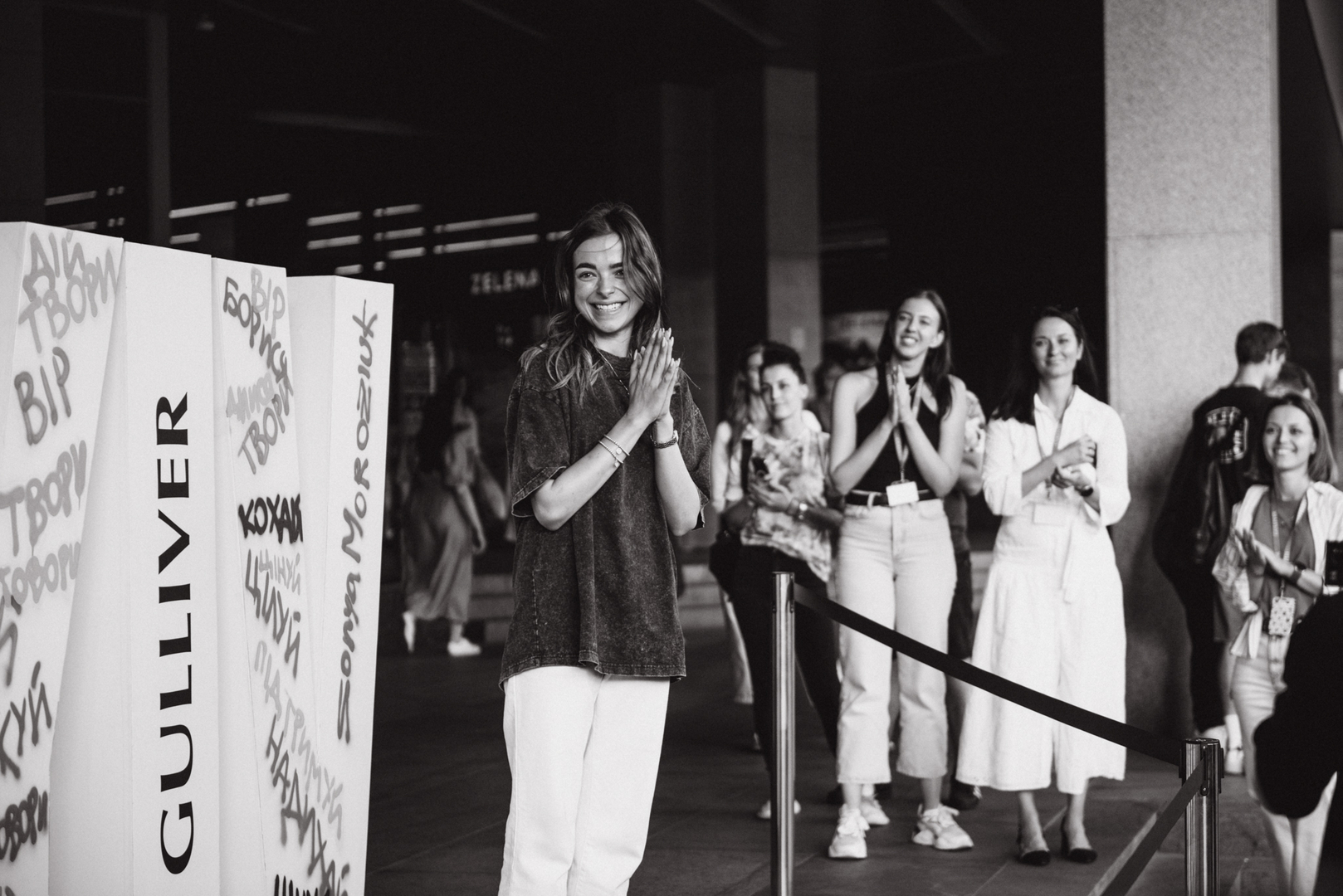 Арт-перформанс від Соні Морозюк в ТРЦ Gulliver image-78