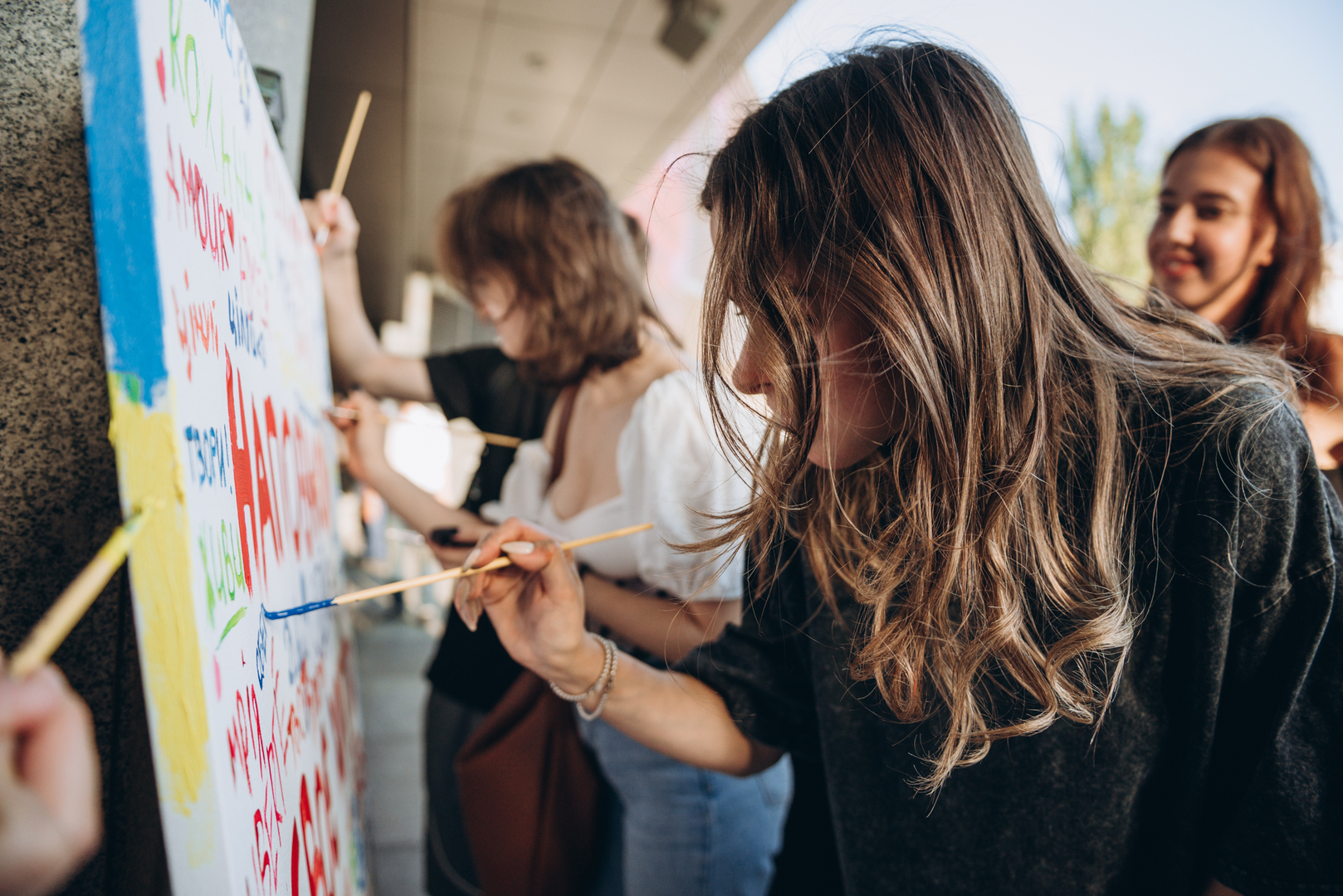 Арт-перформанс від Соні Морозюк в ТРЦ Gulliver image-87