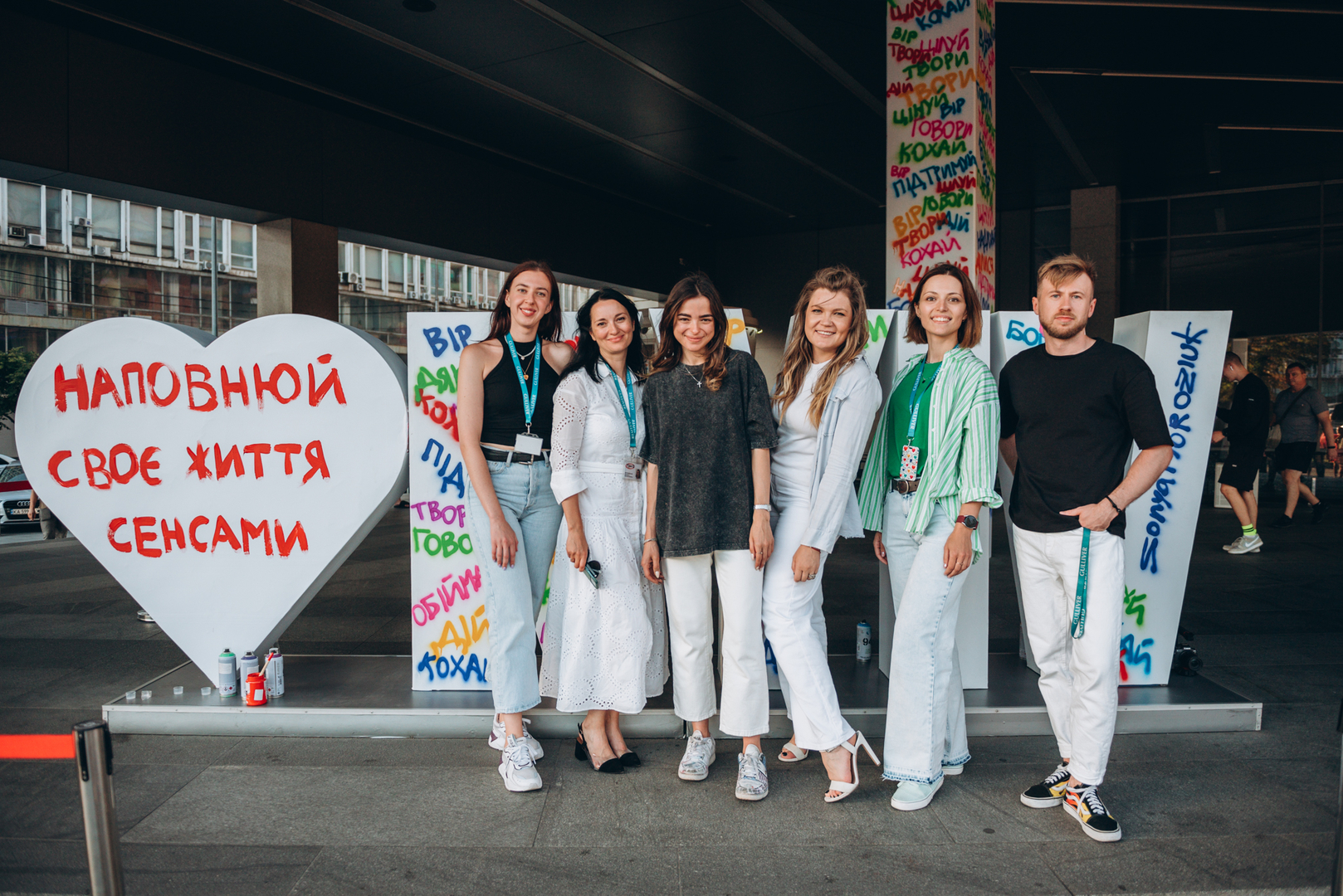 Арт-перформанс від Соні Морозюк в ТРЦ Gulliver image-88