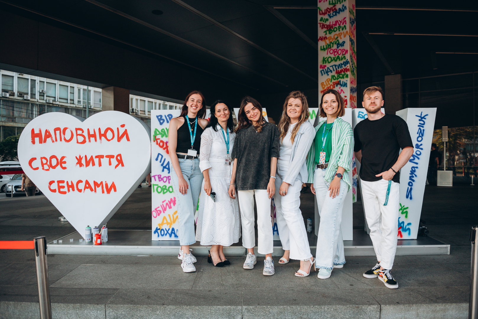 Арт-перформанс від Соні Морозюк в ТРЦ Gulliver image-90